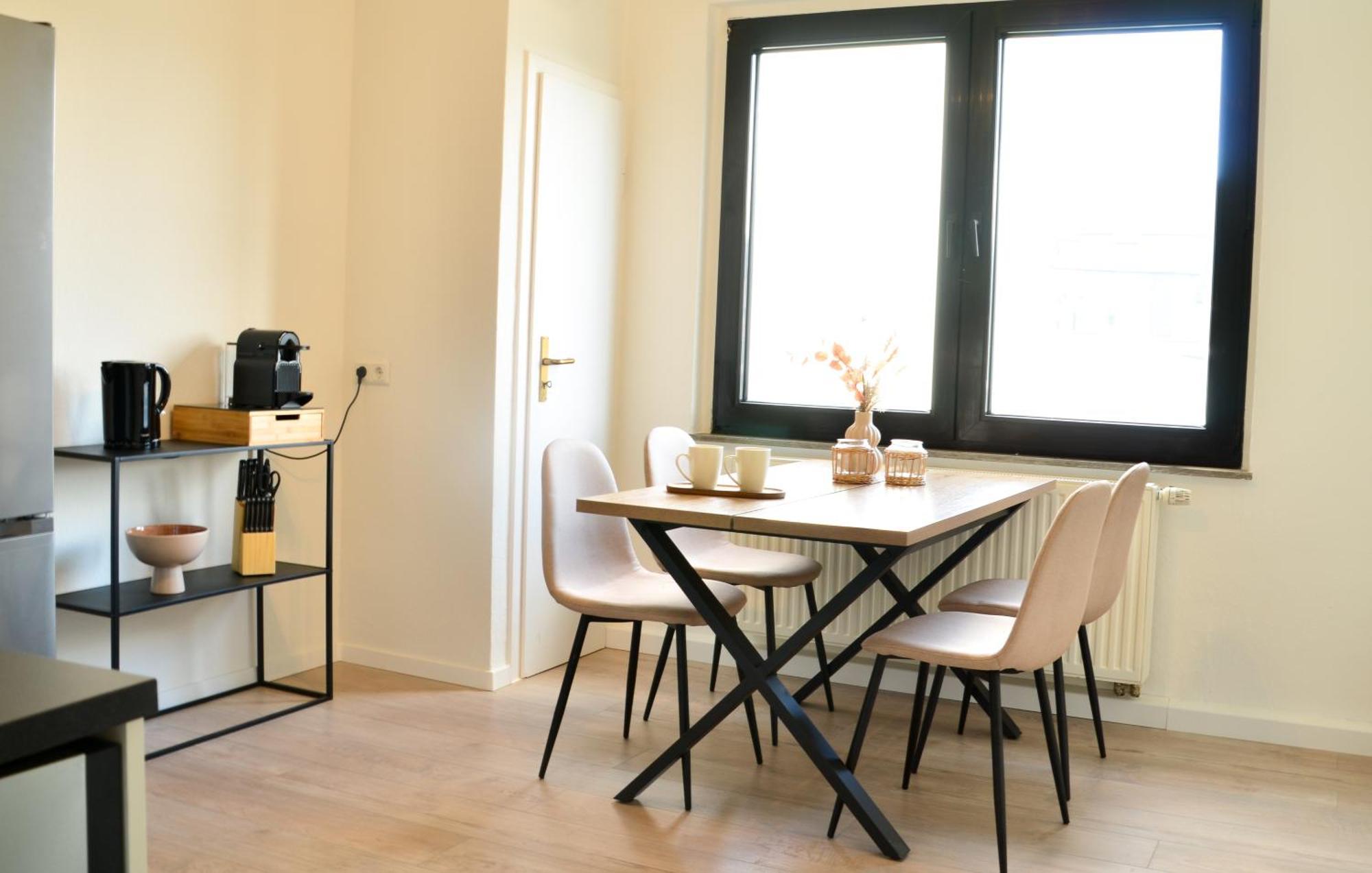 Milpau Bottrop 2 - Modernes Und Zentrales Premium-Apartment Fuer 4 Personen Mit Queensize-Bett Und Einzelbetten - Netflix, Nespresso Und Smart-Tv Exterior foto